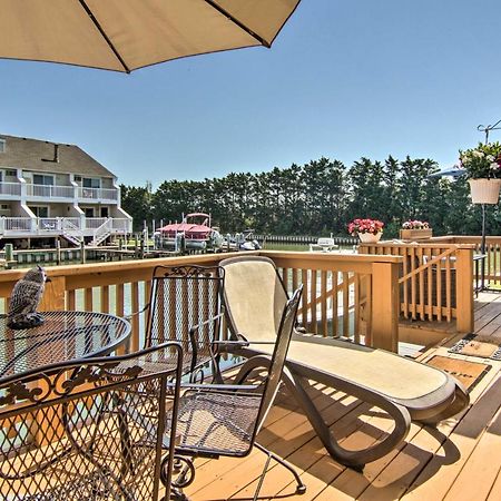 Airy Ocean City Condo On Canal Front With Deck! Экстерьер фото